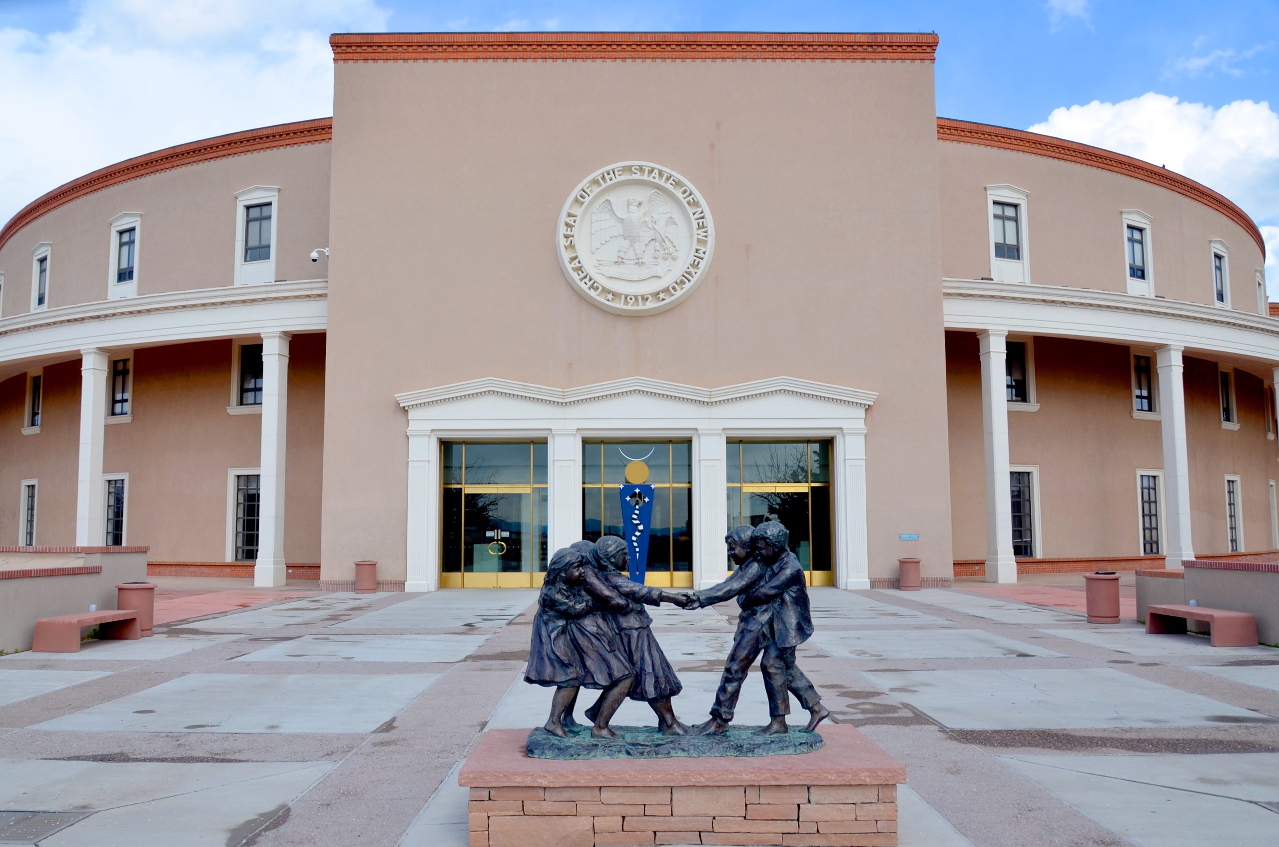 Exterior of the New Mexico State Capitol